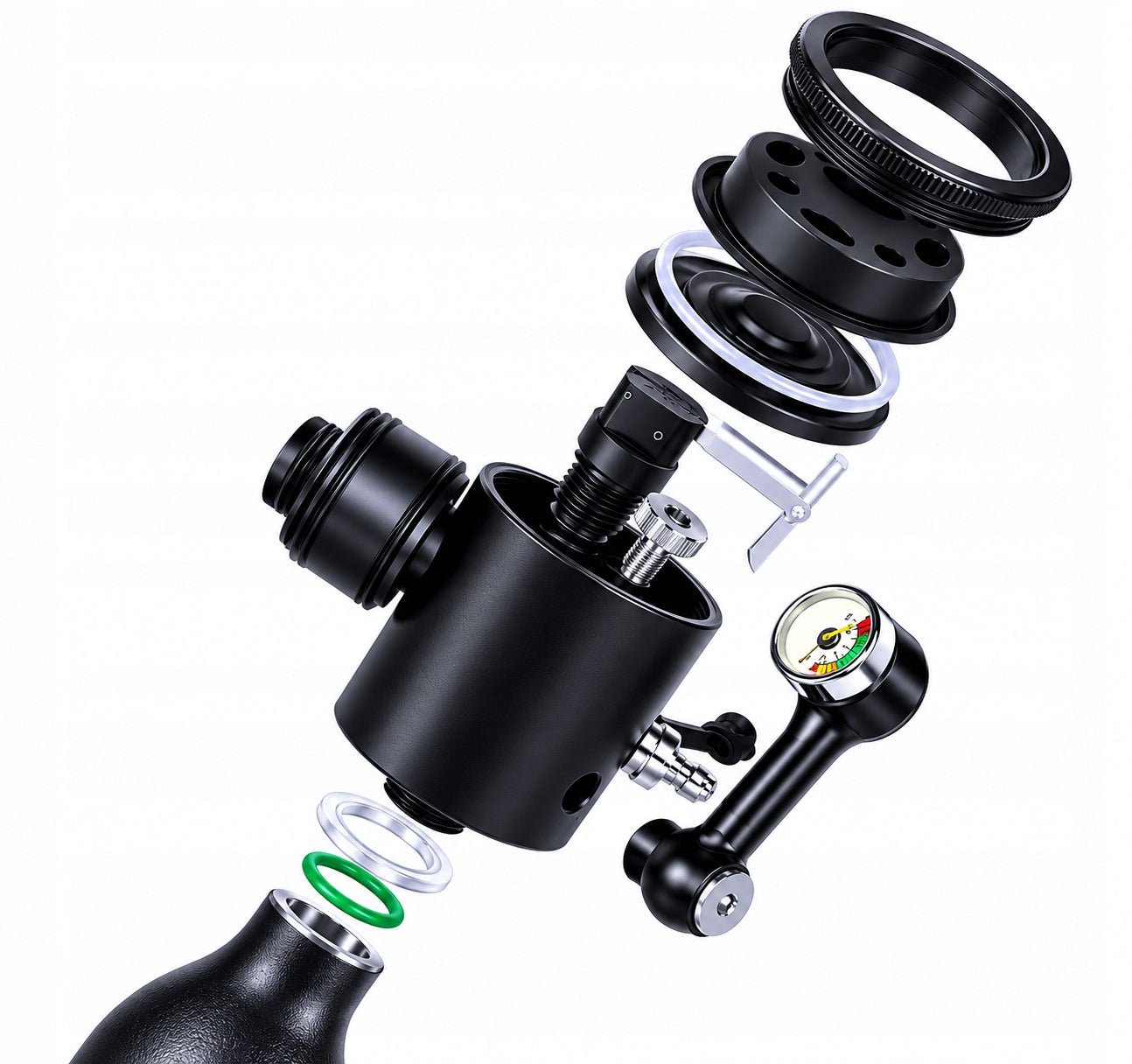 Swimming Diving Set Mask Pump Cylinder Respiratory Apparatus Product weight with unit packaging 4.3 kg