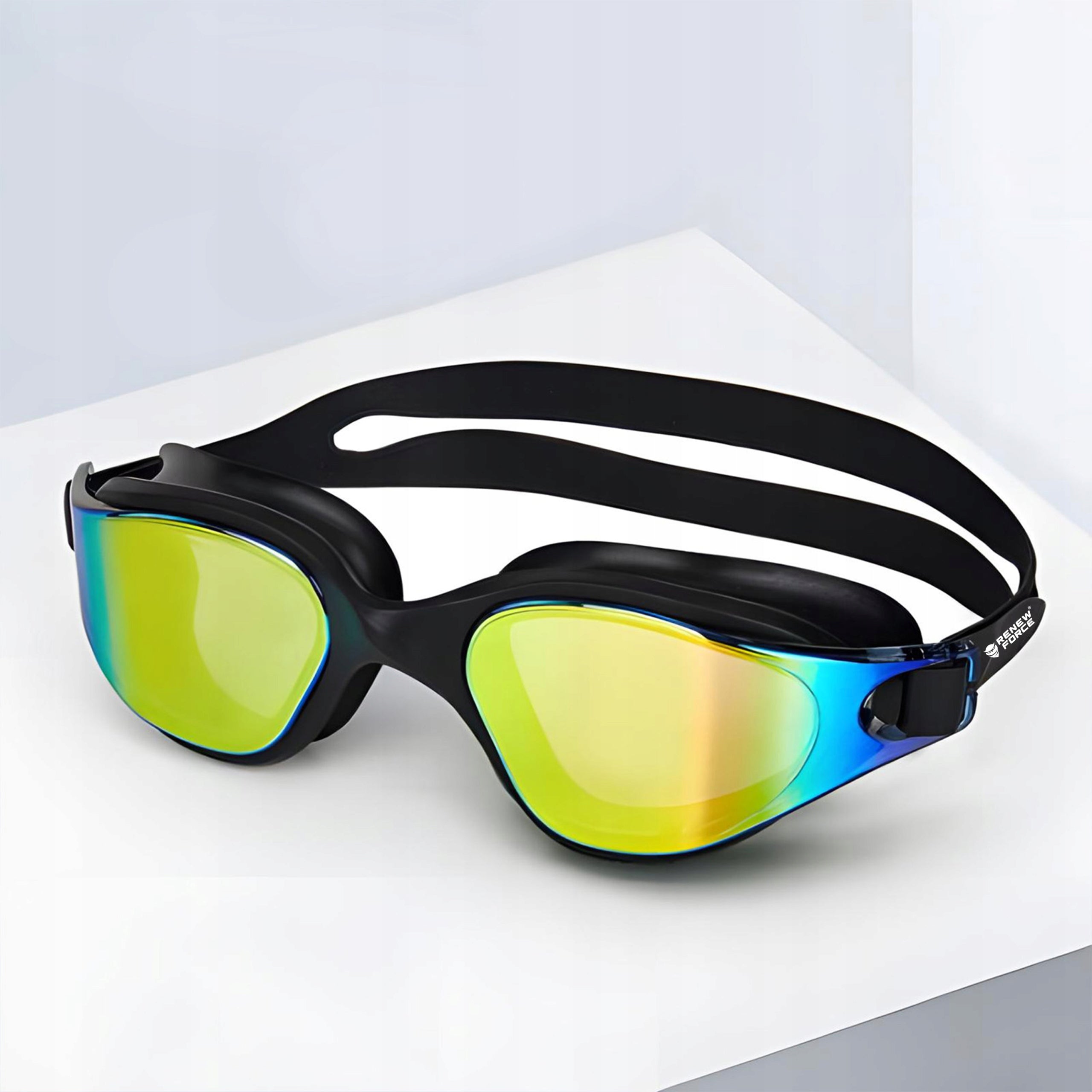 Swimming Glasses Swimming Pool ANTIFOG Goggles UV Filter PLUGS CASE Kind for adults