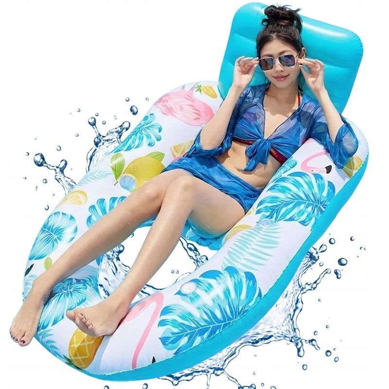 Swimming Mattress Sunbathing Float Water Sun Lounger Inflatable For Water Character/Title none