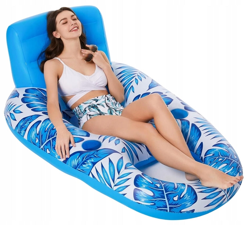 Swimming Mattress Sunbathing Float Water Sun Lounger Inflatable For Water