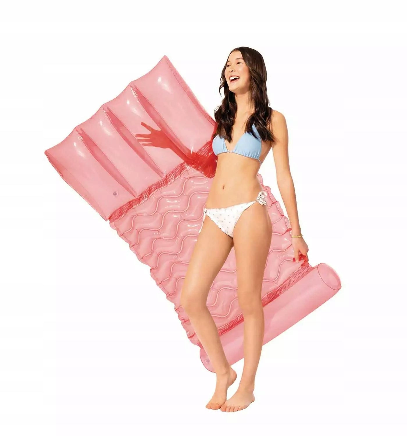 Swimming Mattress Water Hammock Pink 58725 Intex Packaging status original