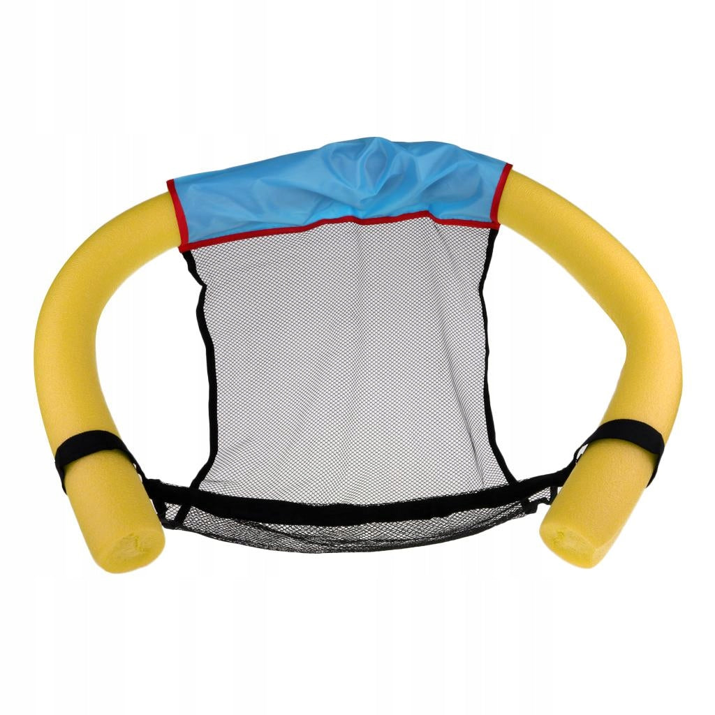 Swimming Pool Noodle Floating Bed Swim Seat for Kids Adult Yellow, Yellow Brand no brand