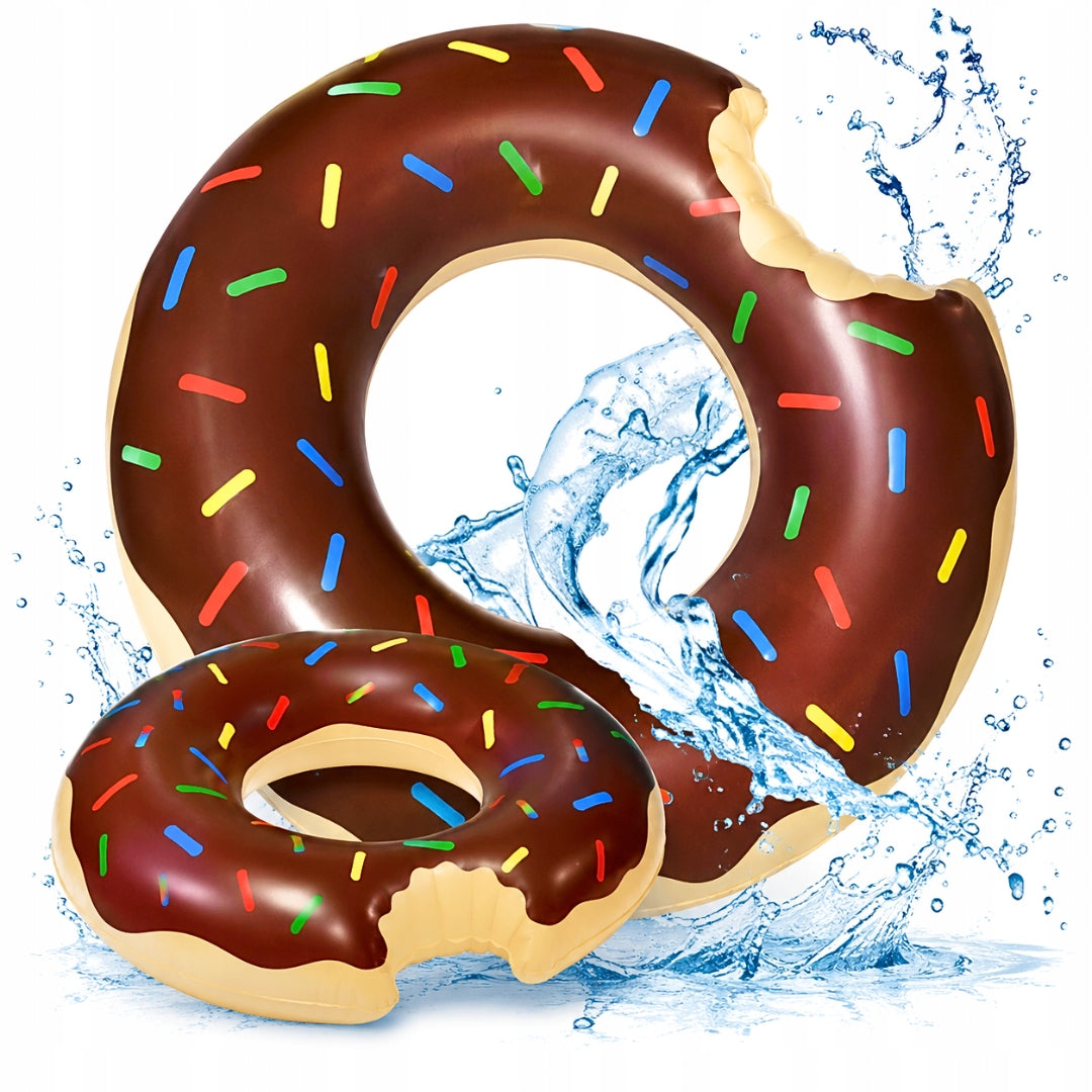 Swimming Wheel CHOCOLATE DONUT Brown Donut 80#