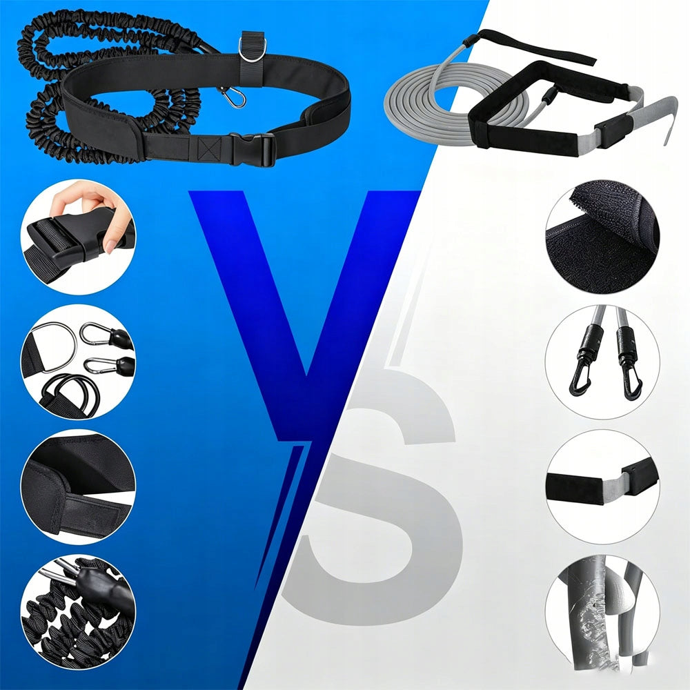 Swimming belt 7,5 m with adjustable strap and net for children and adults Gender unisex product