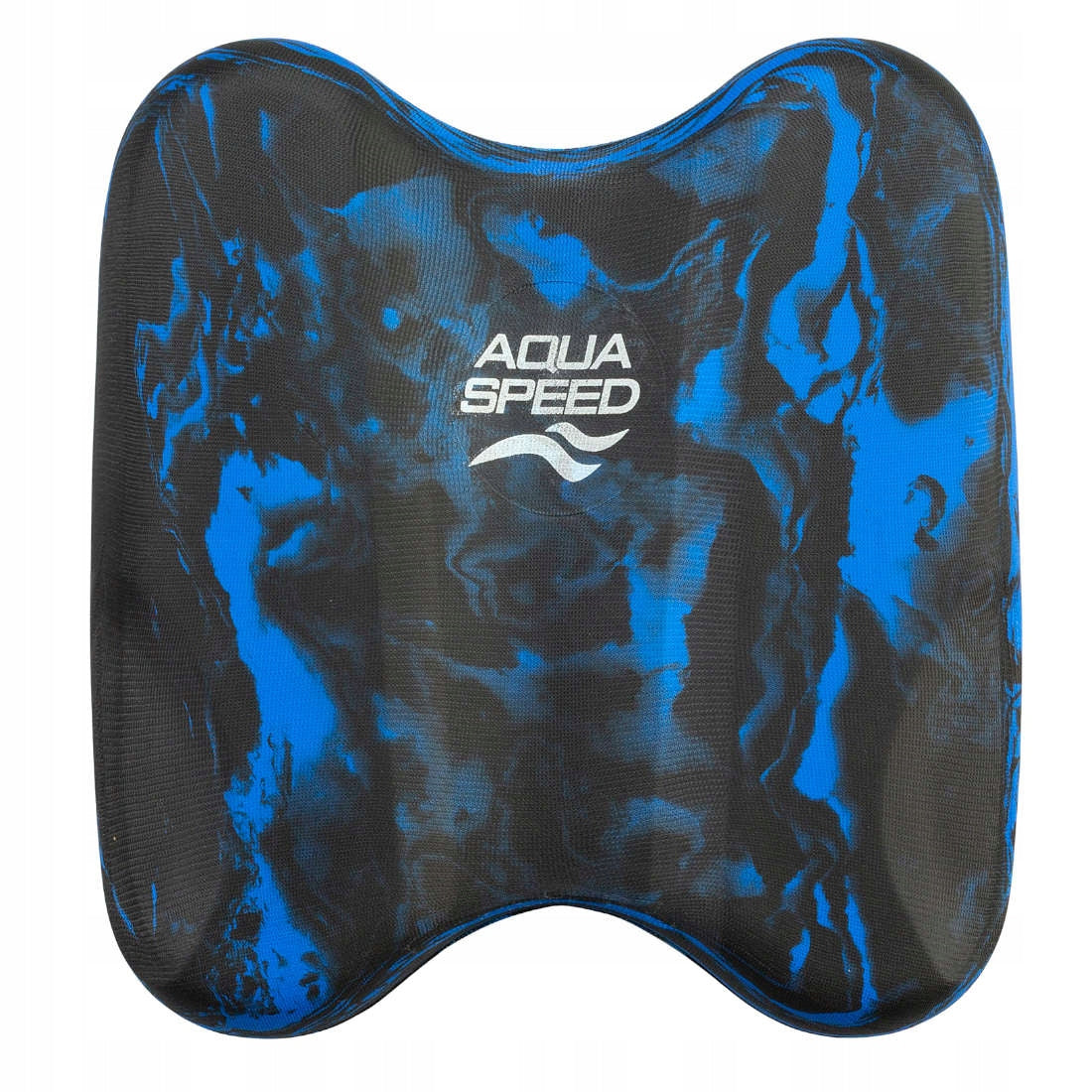Swimming board AQUA SPEED Pullkick Swirl col.10 - black - blue