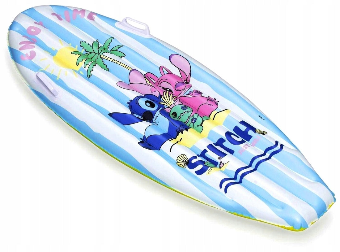 Swimming board Stitch Bestway 114x46 cm inflatable for children 9104V Maximum load 60 kg