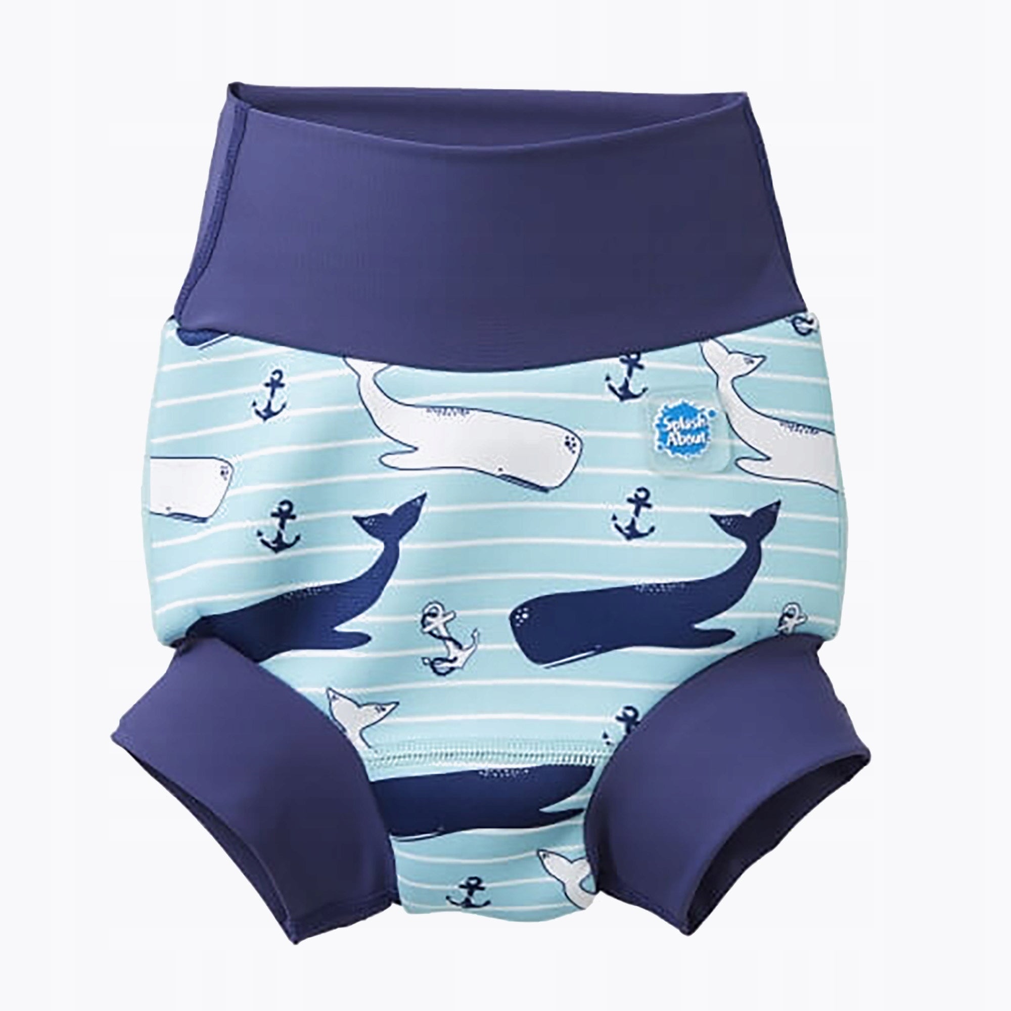Swimming diaper Splash About Happy Nappy Multi-worm blue M Medical device no