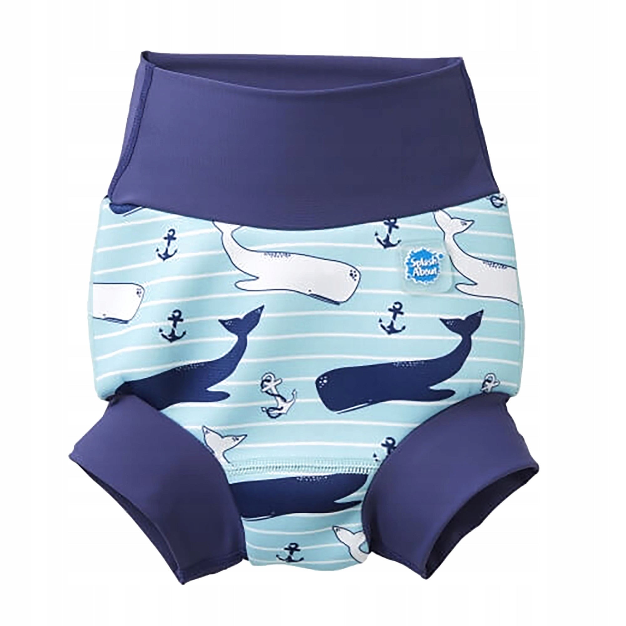 Swimming diaper Splash About Happy Nappy Multi-worm blue M