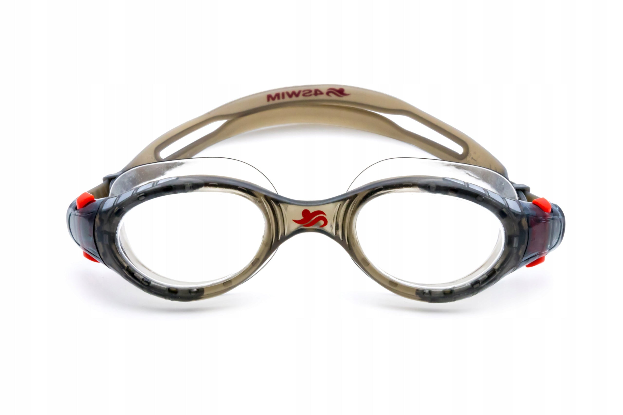 Swimming goggles 4SWIM AQUASTAR SMOKE/CLEAR Color multicolor