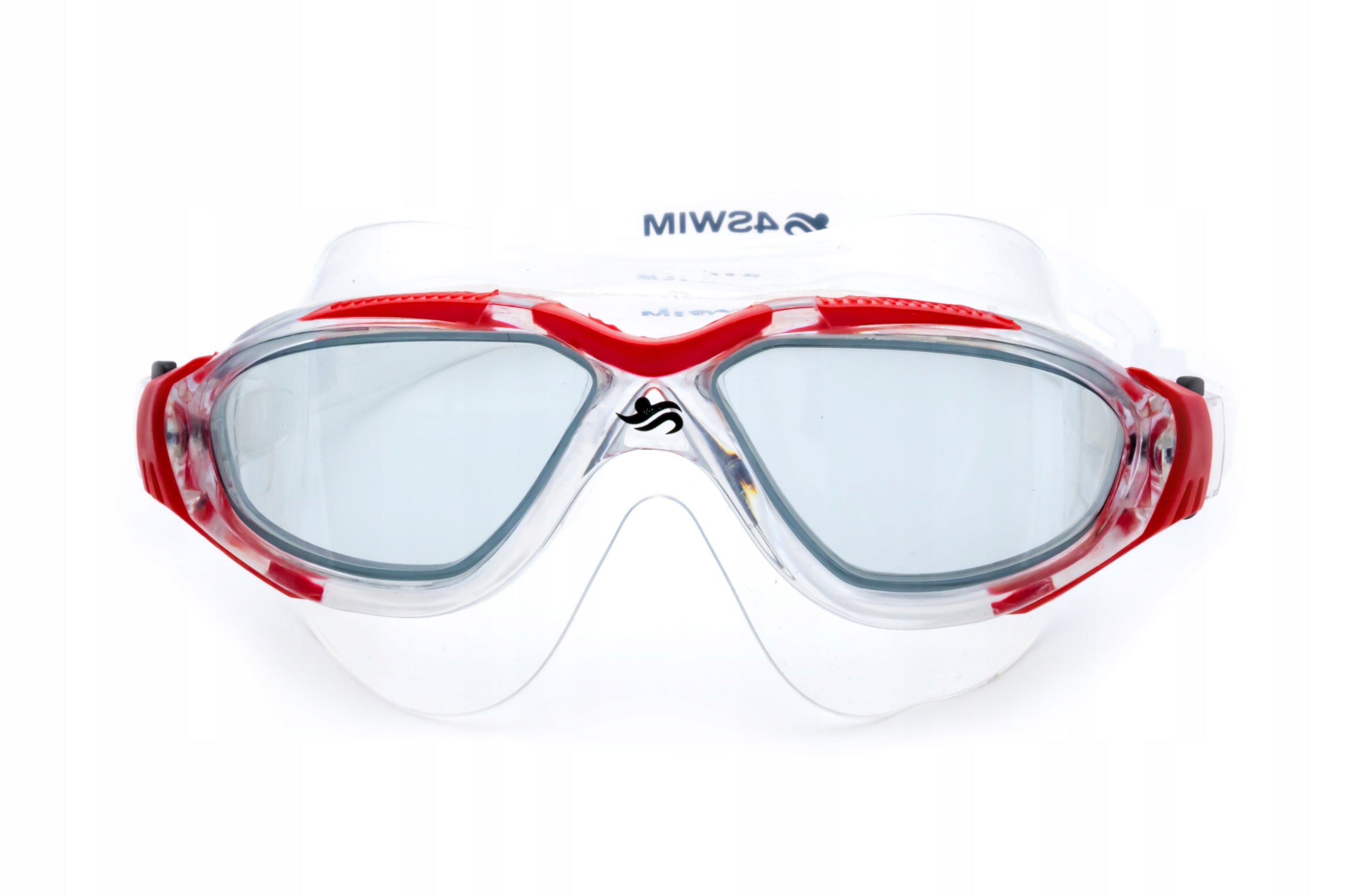 Swimming goggles 4Swim Diver Red/Light Smoke Color red
