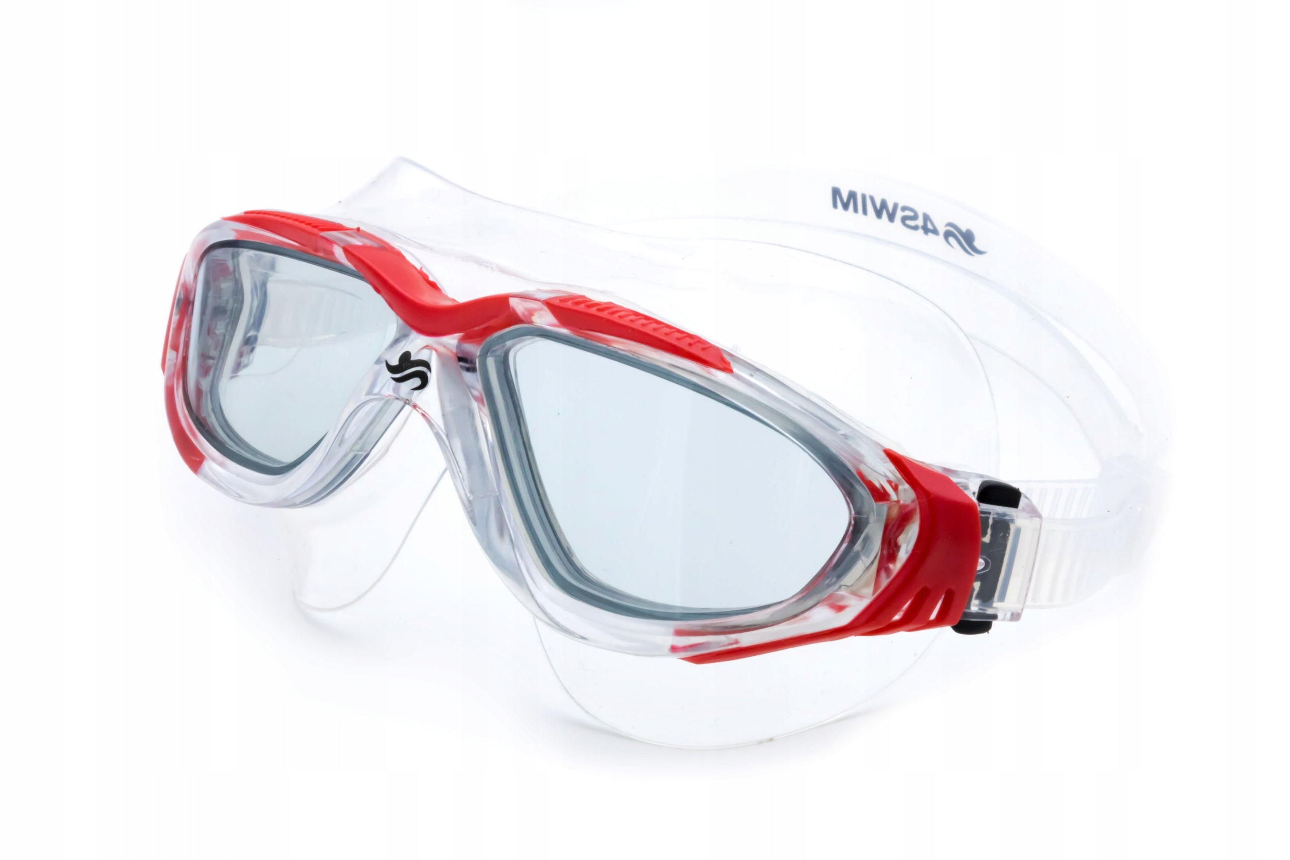 Swimming goggles 4Swim Diver Red/Light Smoke