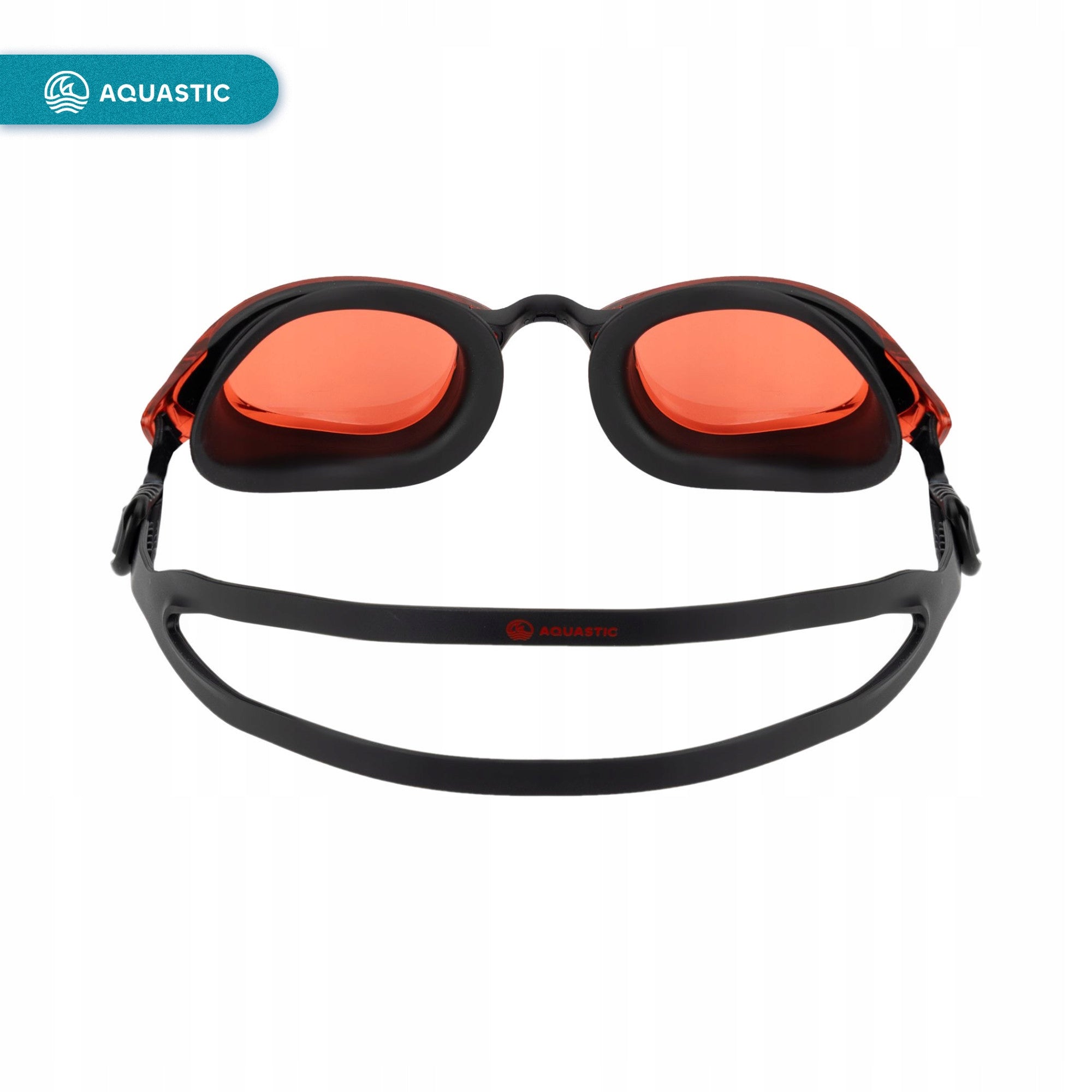 Swimming goggles AQUASTIC Vili black FOR WATER POOL ANTIFOG UV FILTER Brand Aquastic