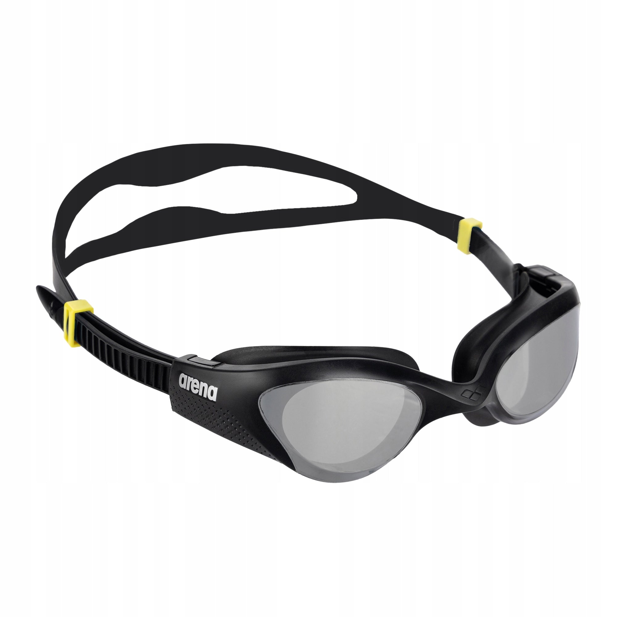 Swimming goggles arena The One Mirror silver/black/black OS Color black