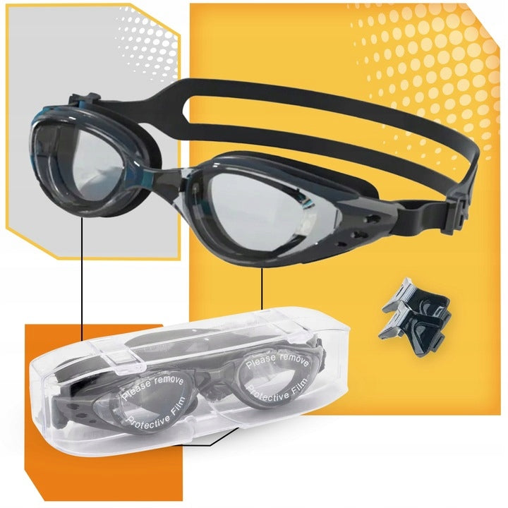Swimming goggles swimming goggles anti-fog glasses + case EAN (GTIN) 5906700041471