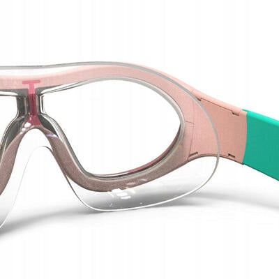 Swimming mask Nabaiji Swimdow V2 S clear glass Color pink