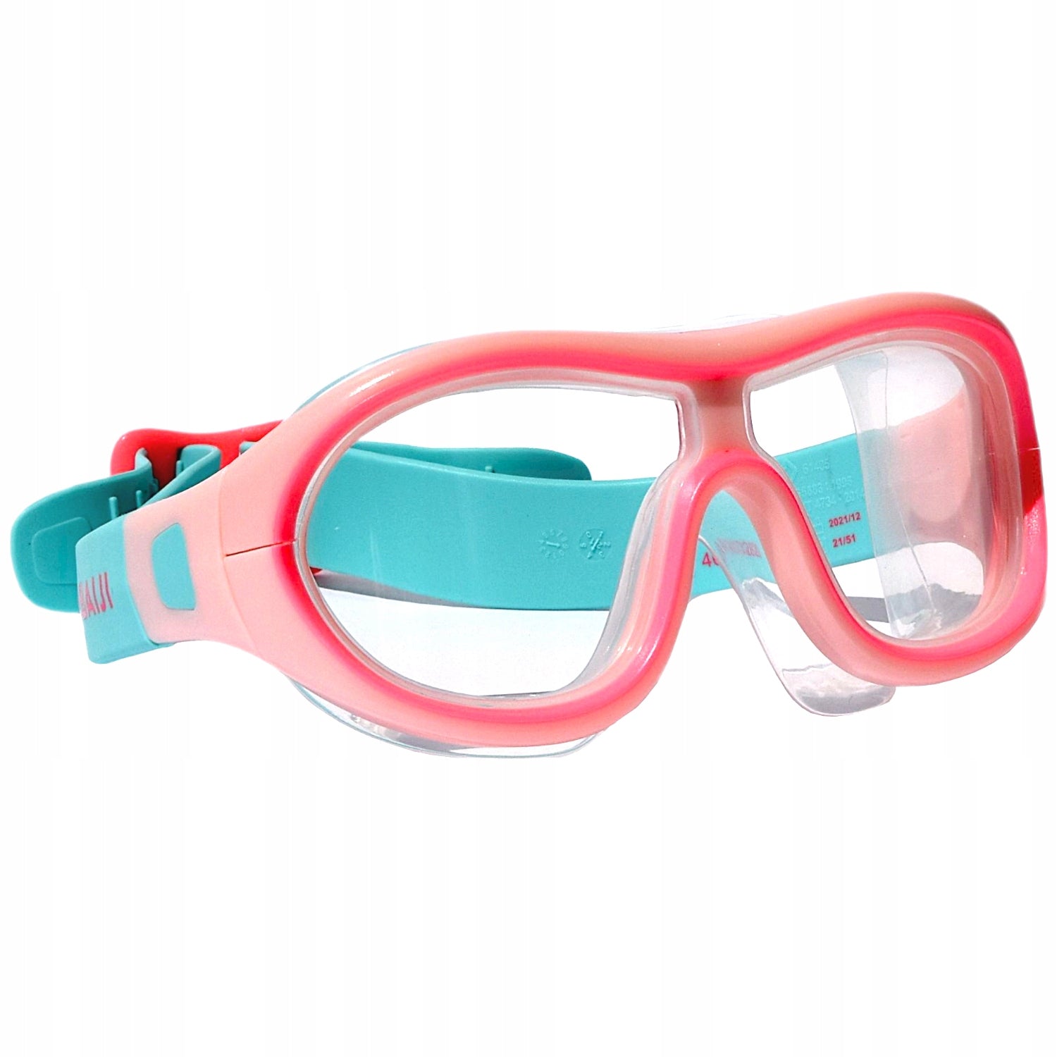 Swimming mask Nabaiji Swimdow V2 S clear glass Kind for kids