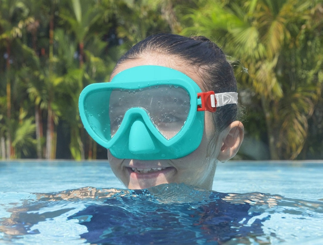 Swimming mask diving glasses 3 colors Bestway 3-6 years 22057 EAN (GTIN) 6941607331088