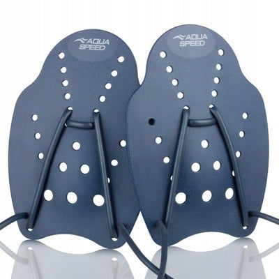 Swimming paddles training for hands fins paddles black