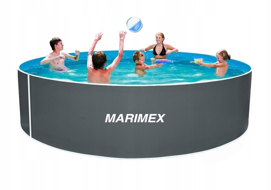Swimming pool Orlando 3,66 x 1,07 m - graphite motif, without filtration Brand Marimex