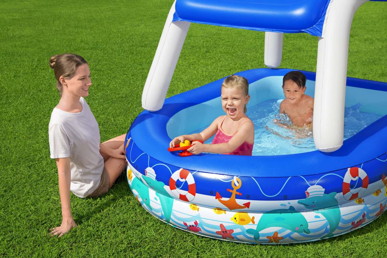 Swimming pool Pool with Canopy 213x155cm Ocean BESTWAY 54370 Manufacturer code 54370