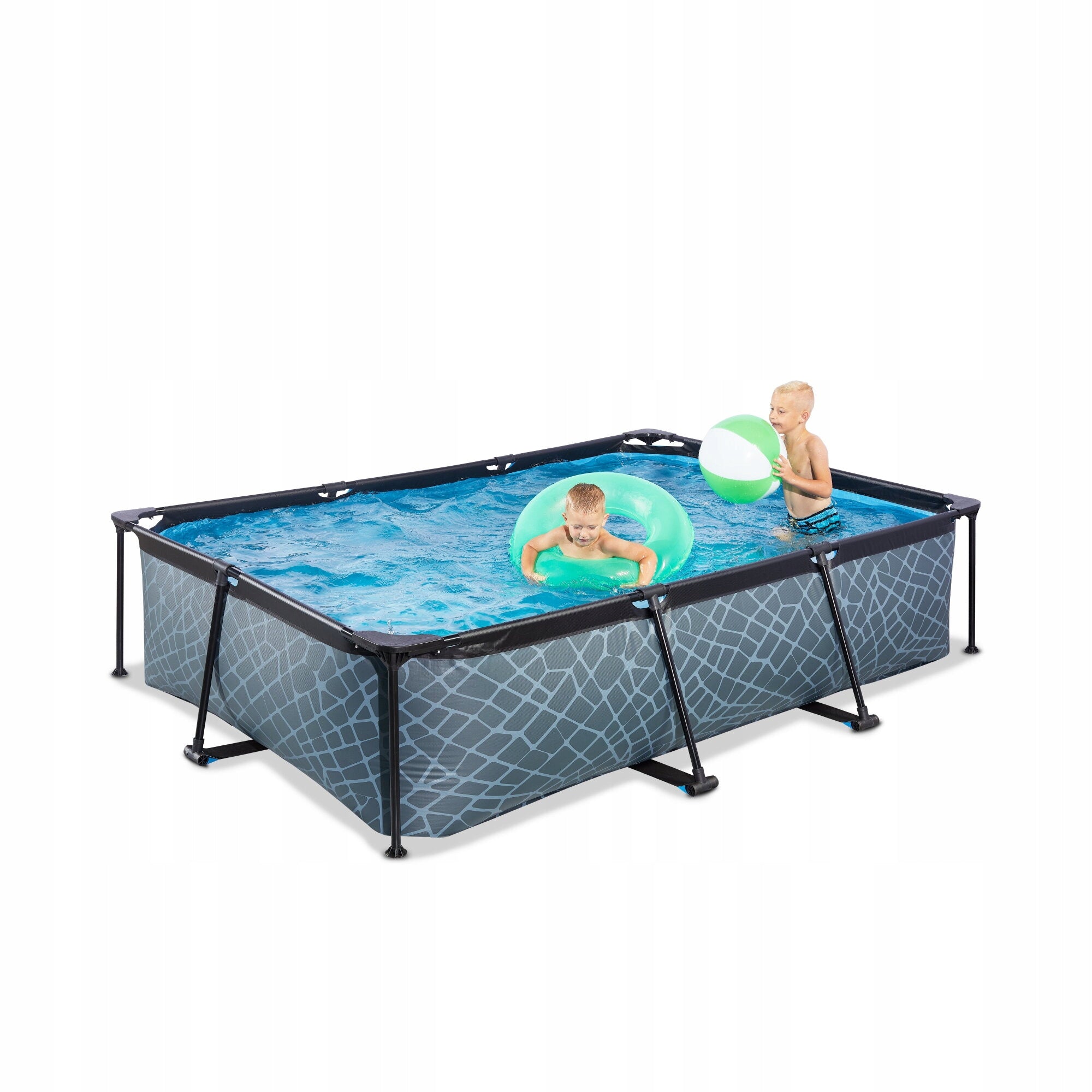 Swimming pool Stone EXIT 300x200x65cm with filter pump - grey Manufacturer code 30.00.32.00