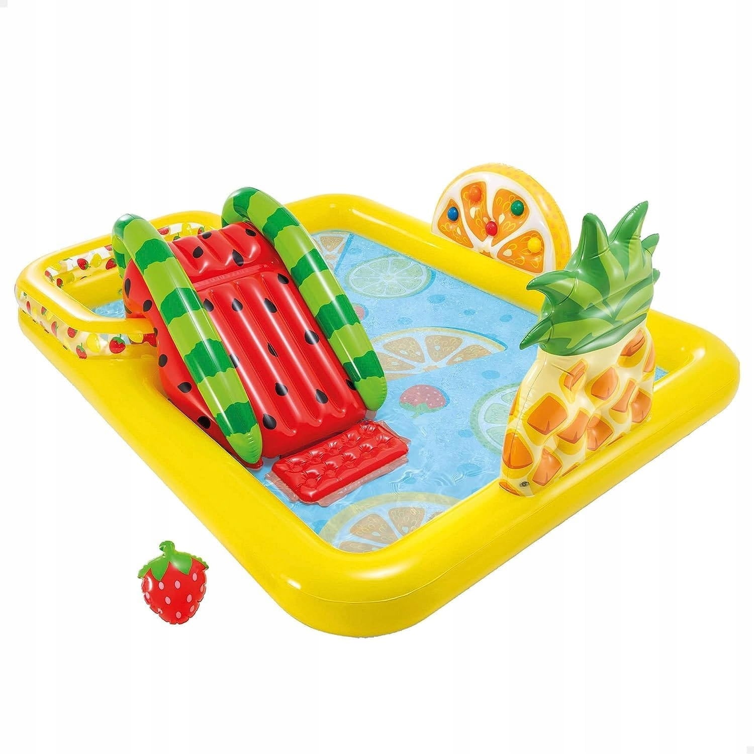 Swimming pool inflatable playground fruit land KOOPMAN