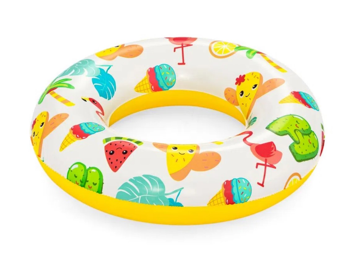 Swimming pool paddling pool for children 2+ circle and beach ball set Bestway Series Zestaw Bestway