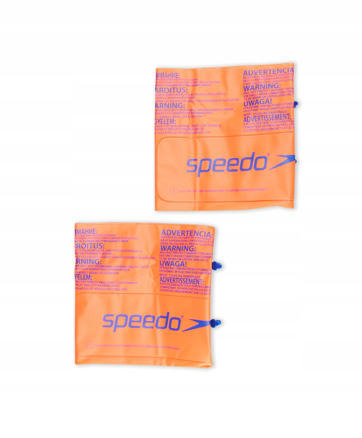 Swimming sleeves Speedo ROLL UP ARMBAND ORANGE ONE SIZE Brand Speedo