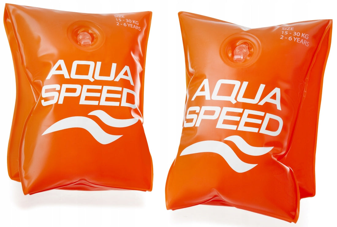 Swimming sleeves for children 2 - 6 years AQUA SPEED - orange
