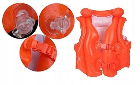 Swimming vest Intex red 50x50 cm up to 30 kg Manufacturer code 58671