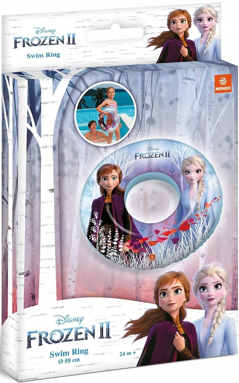 Swimming wheel MONDO FROZEN 50CM blue, Frozen - Frozen Kind swim ring