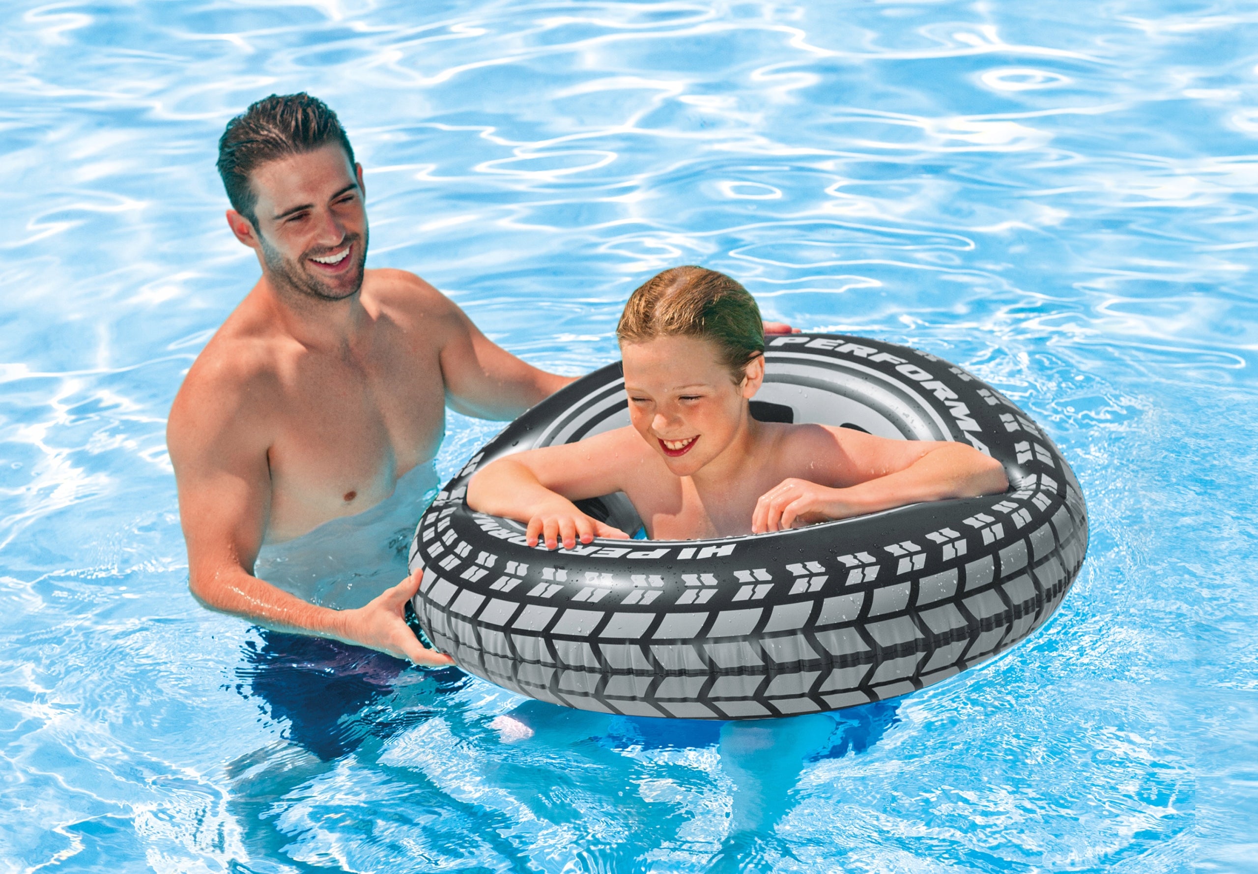 Swimming wheel Tyre 91 cm - 59252 Intex Packaging status original