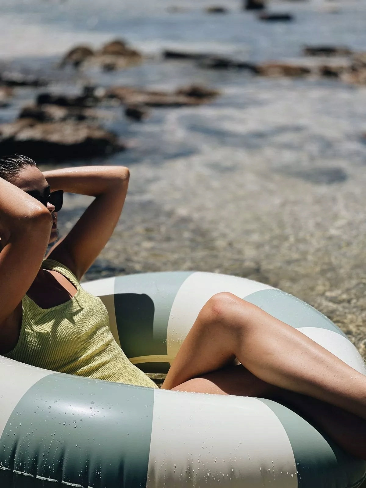 Swimming wheel calile Green 120 cm (Celine) Petites Pommes Brand no brand