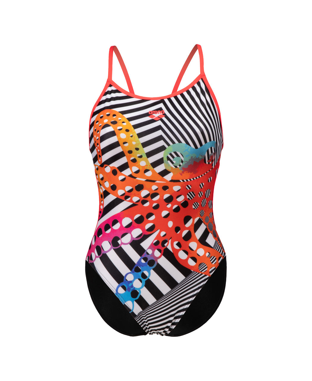 Swimsuit Arena CRAZY OCTOPUS LACE BLACK 32 Size 164