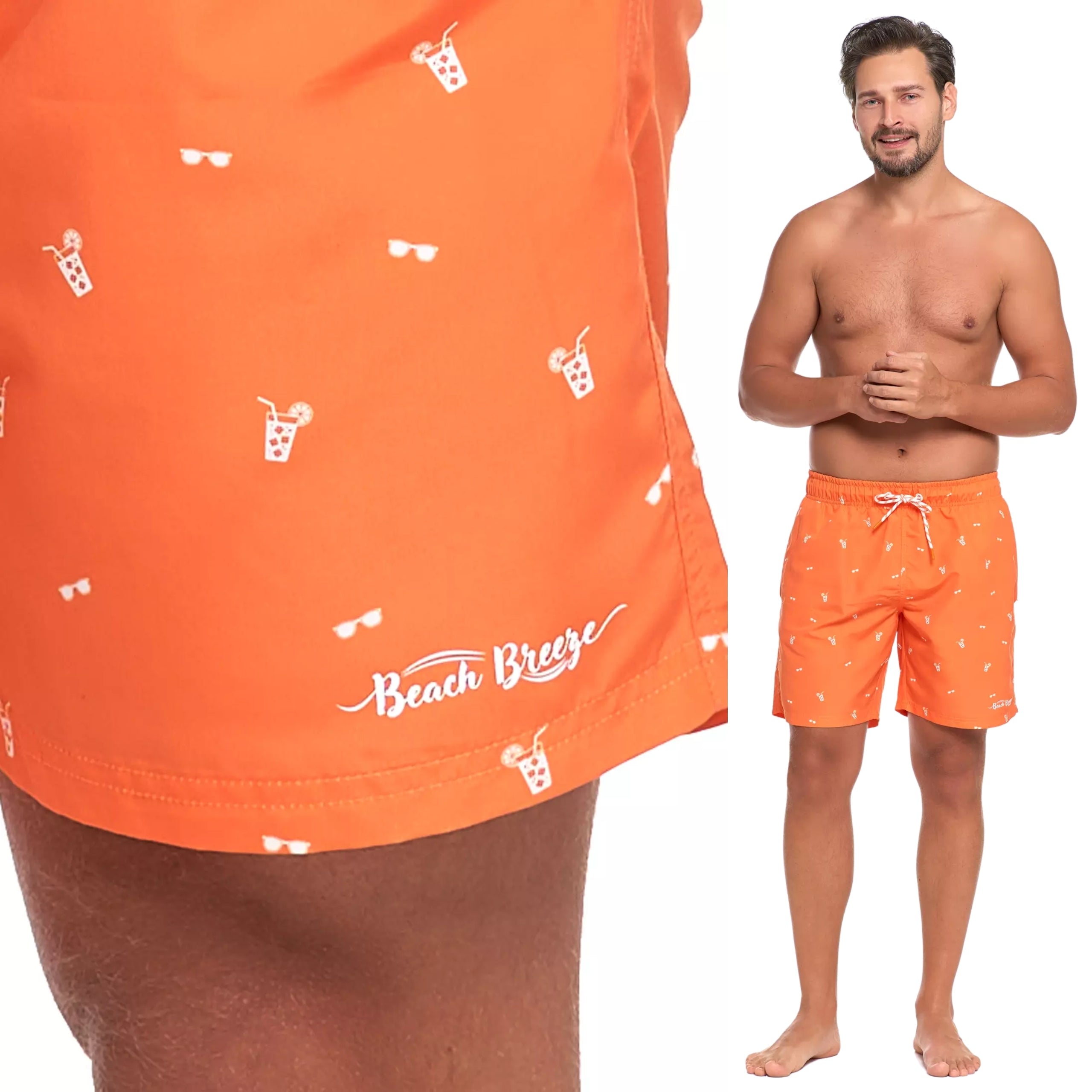 Swimwear Men's Boxer Shorts Swimming Binding MORAJ XL
