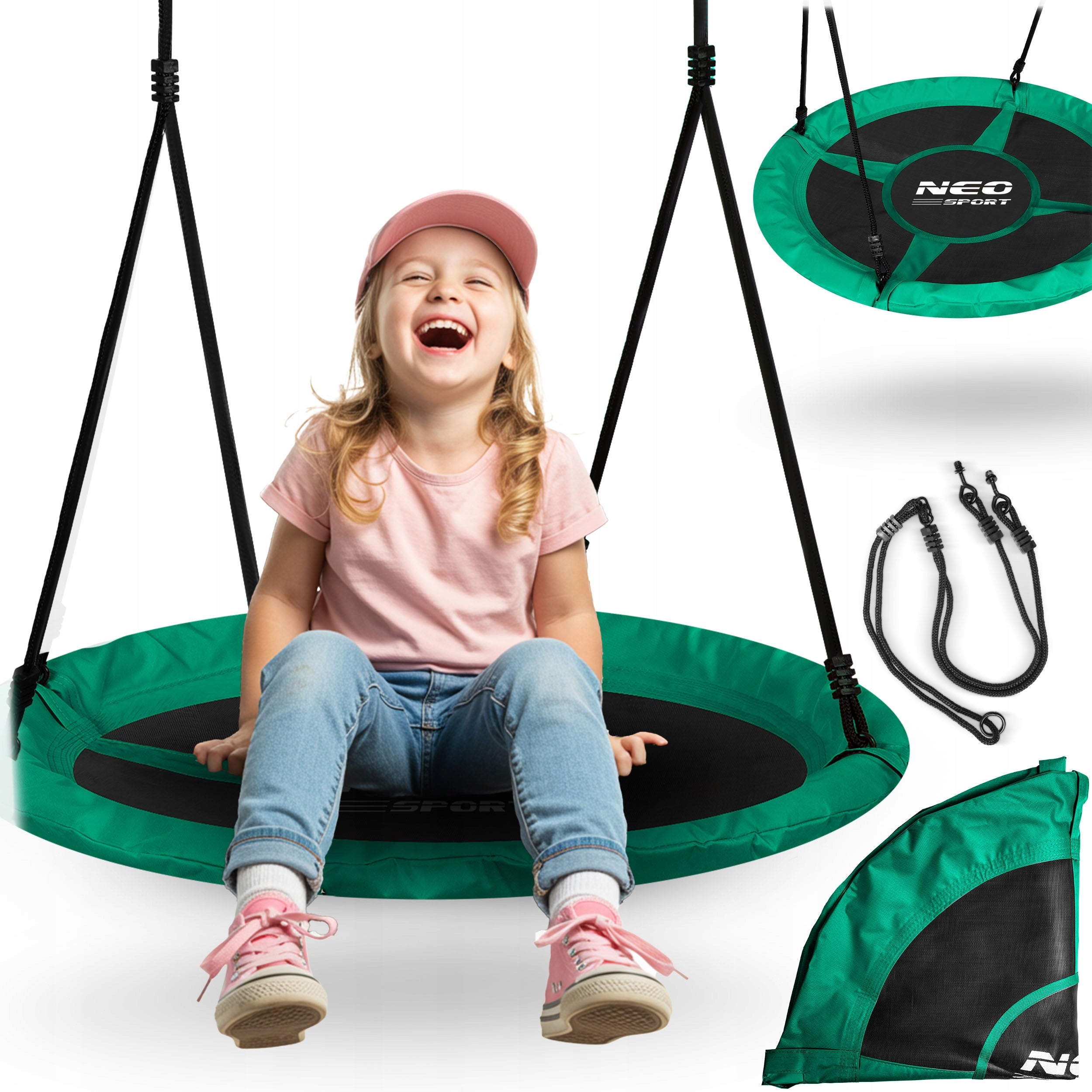 Swing Garden Stork Nest Garden Hanging Chair XXL Hammock 150kg