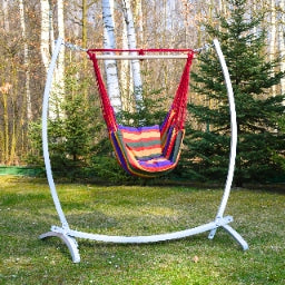 Swing Hammock Frame Garden Stand Metal Double Rocker 2in1 Strong Manufacturer Go Garden