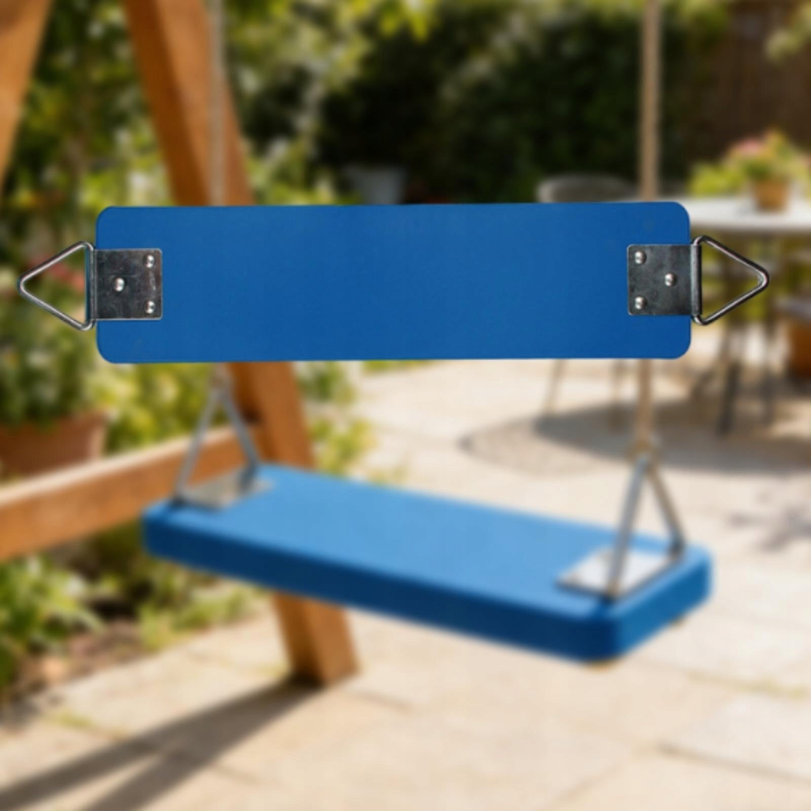 Swing Seat,Heavy Duty,Easy to Install,EVA Sturdy for Kids Adults Swing Blue