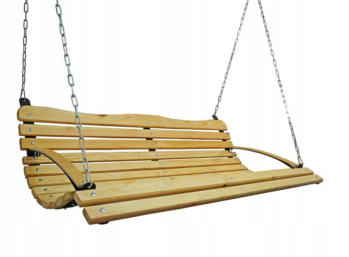 Swing Seat Wooden Hanging 120 cm Manufacturer Poland Packaging status original