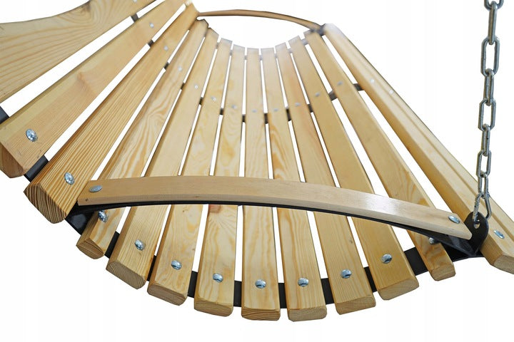 Swing Seat Wooden Hanging 180 cm Manufacturer Poland Kind hanging