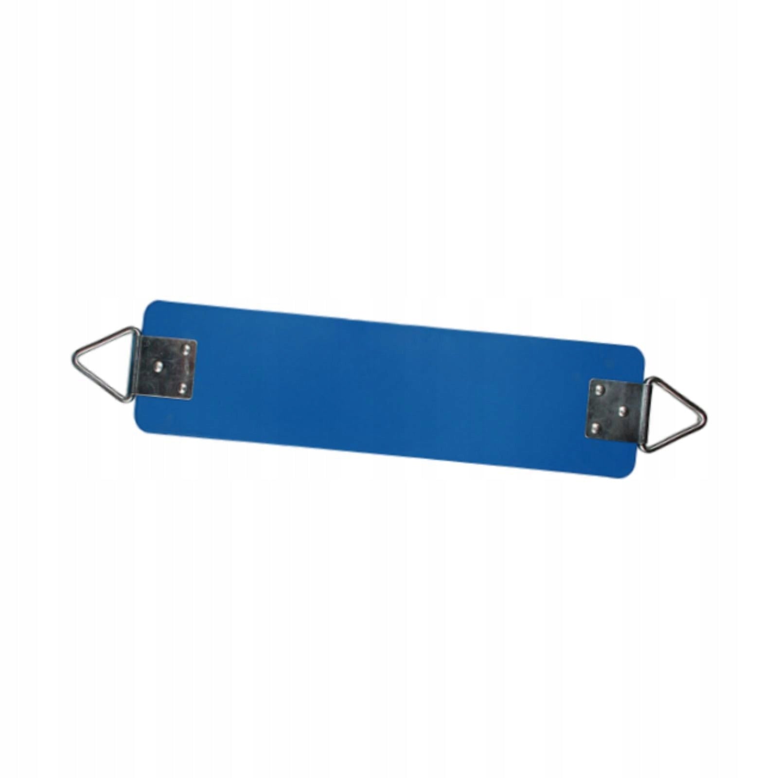 Swing Seat with Metal Triangle Rings Replacement Playground Equipment Blue