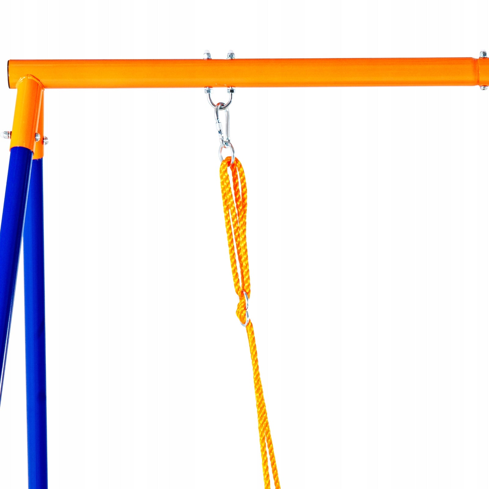 Swing Sets for Backyard 40in Saucer Swing Seat A-Frame Metal Stand 440lbs Seat width 18 cm