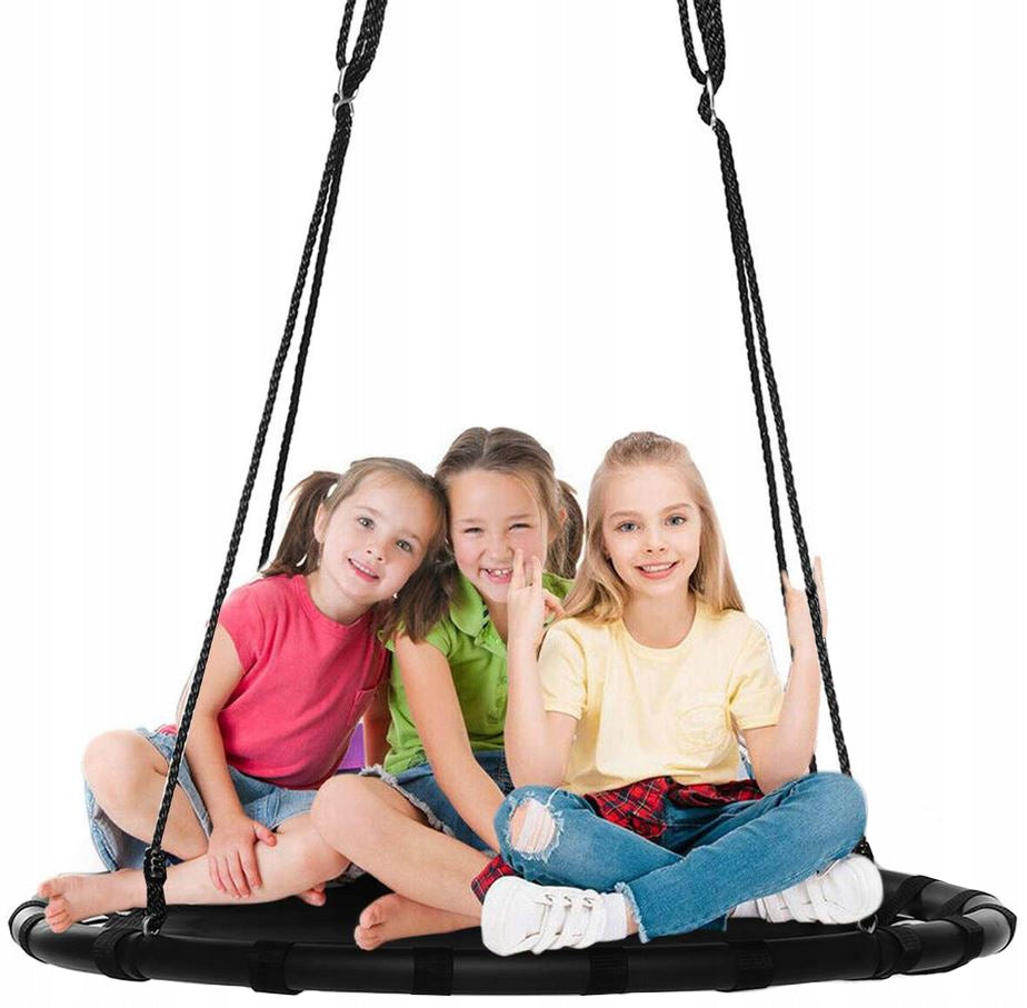 Swing Stork Nest for Children Garden 100cm 150kg XXL Large Frame Character/Title none