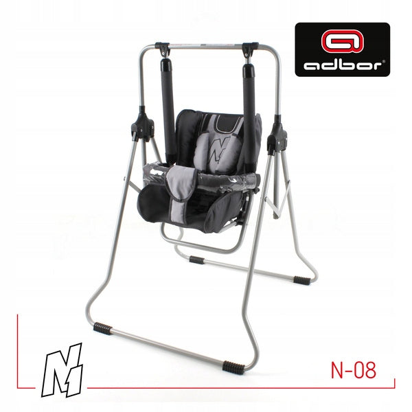 Swing for children 3in1 ADBOR N1 garden home – graphite-gray Brand Adbor