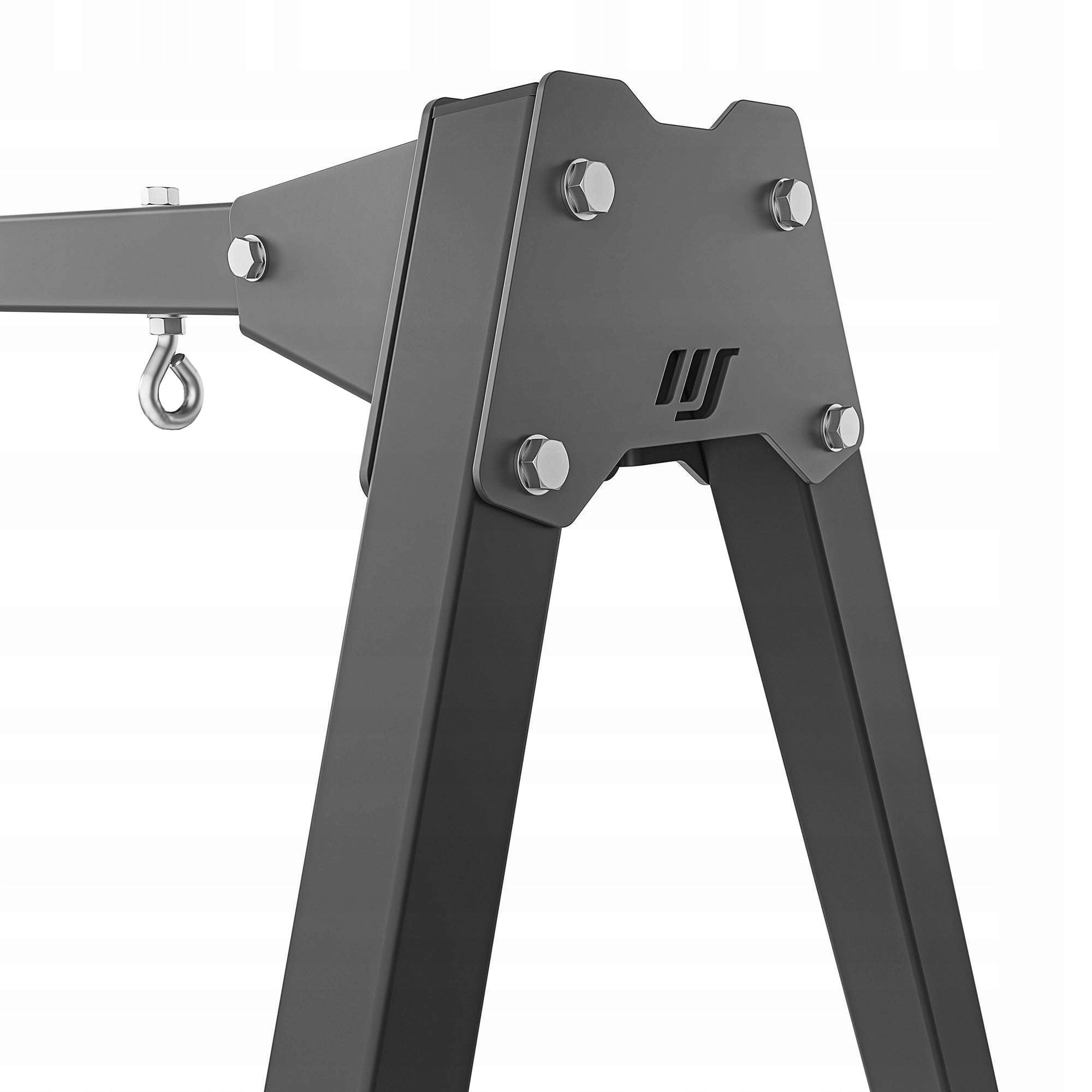 Swing frame 1-seat garden DIY playground metal Marbo MO-001 Material of manufacture metal