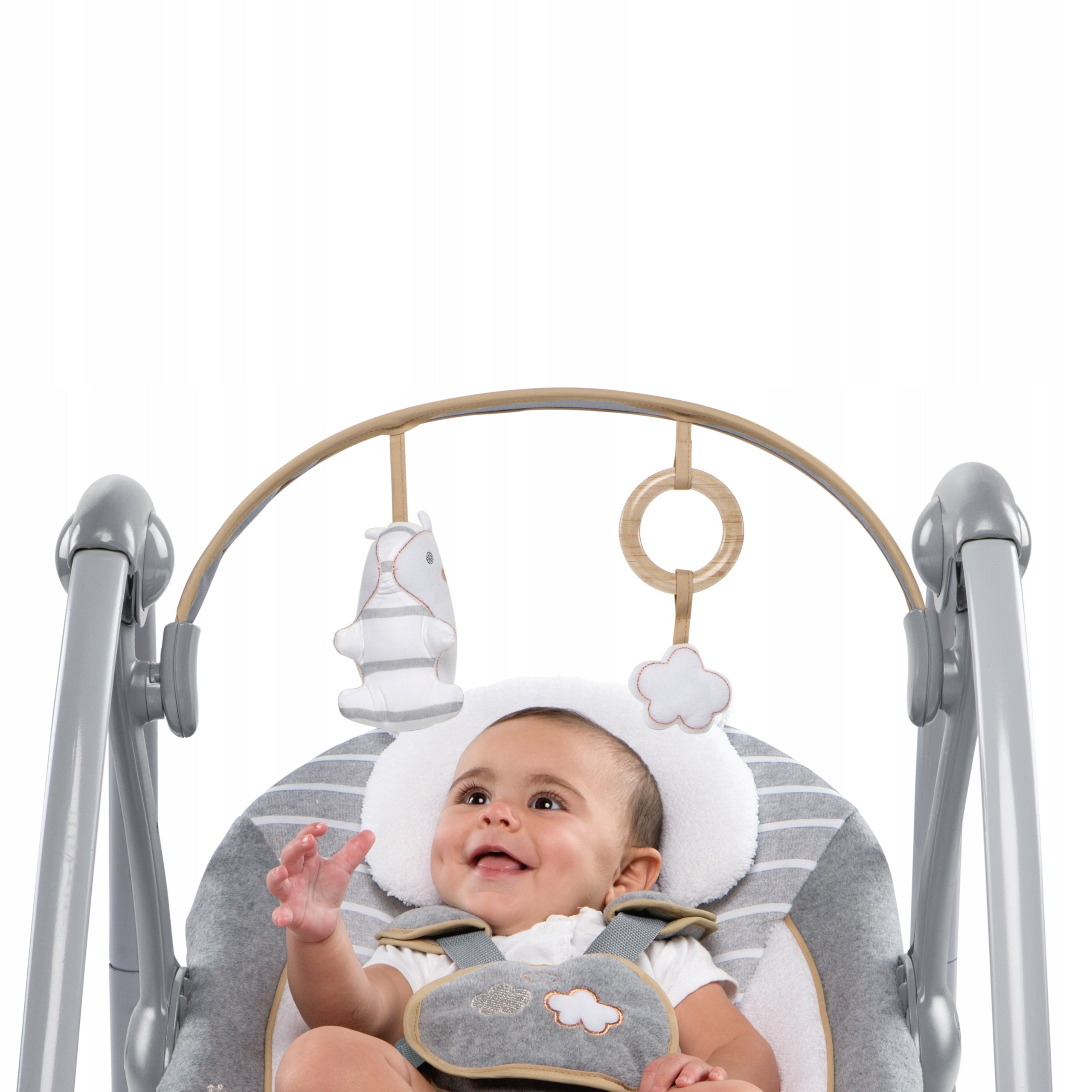 Swing lounger with melodies and rocking portable, Ingenuity Brand Ingenuity