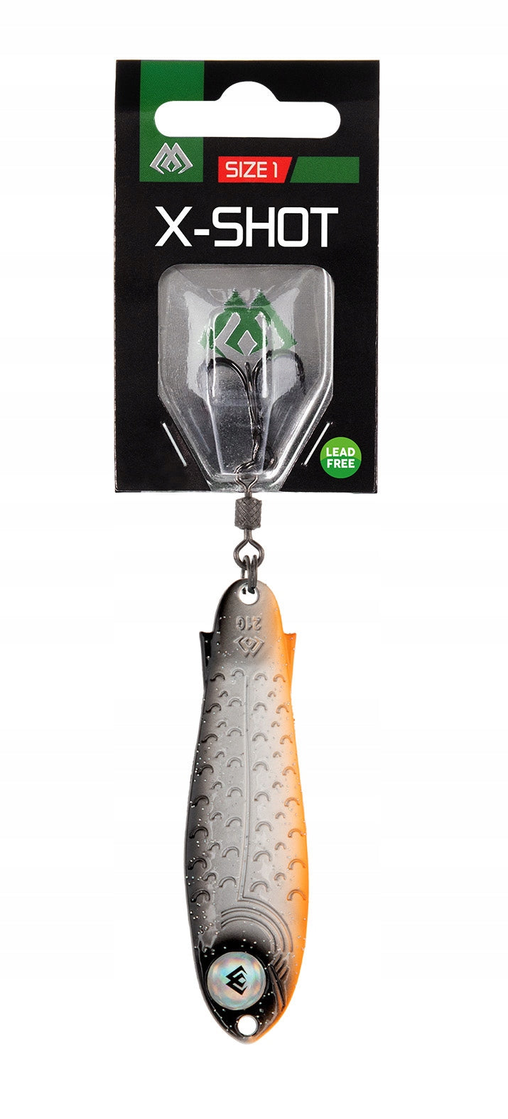 Swing spinner MIKADO X-SHOT 360 sea SAWDUST BELONA ASP size 1 / 21g Manufacturer code PMB-WXSH-21-3