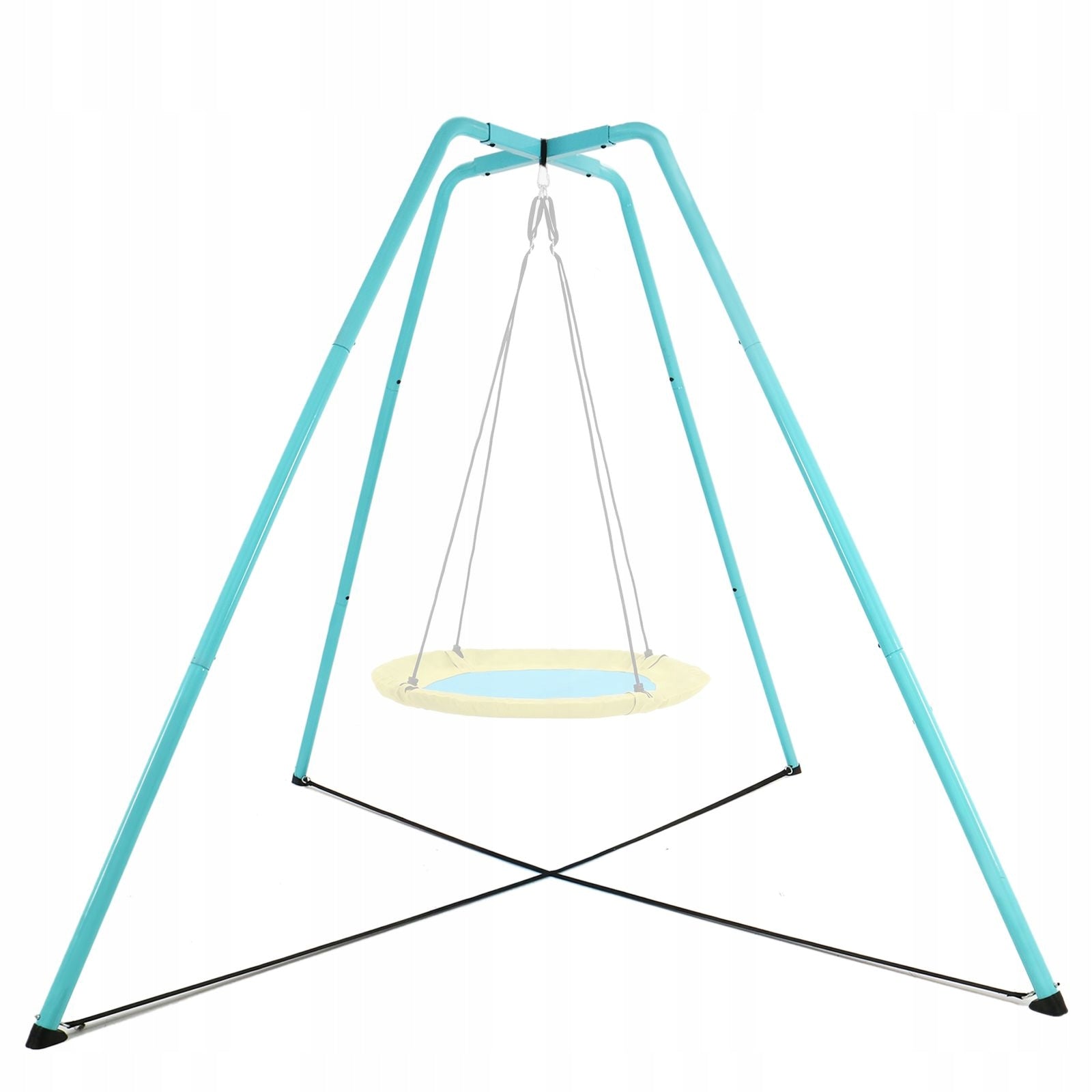 Swing stand blue metal stable A-frame 220x220x200cm Manufacturer code YIFTM7UGG
