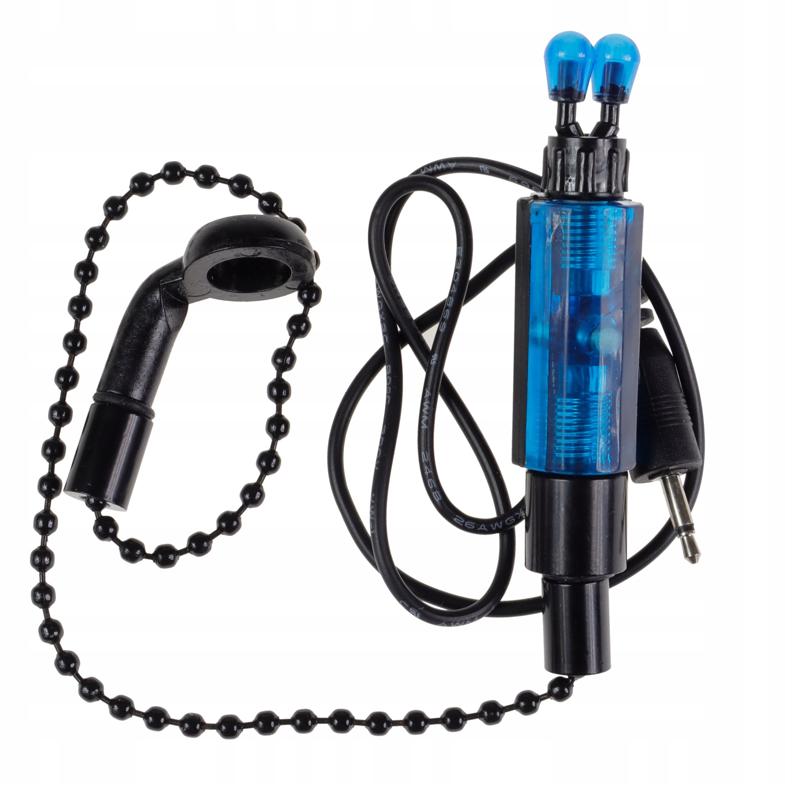 Swinger hanger bite alarm on chain LED different colors