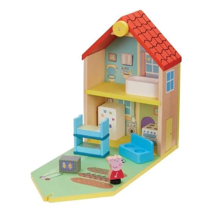 Haus Peppa Pig mit Zubehör Holzhaus